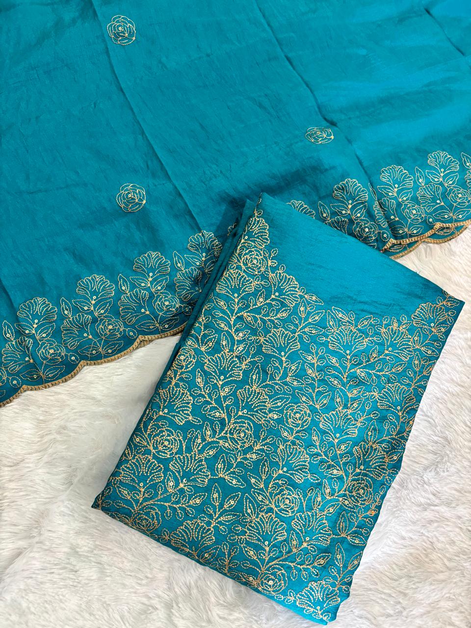 Vichitra silk salwar unstiched|VSS02