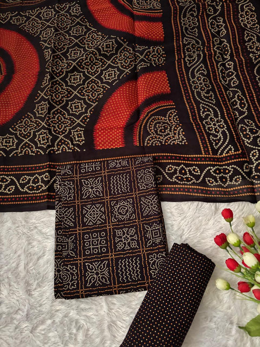 Heavy rayon unstitched salwar material|HRS01